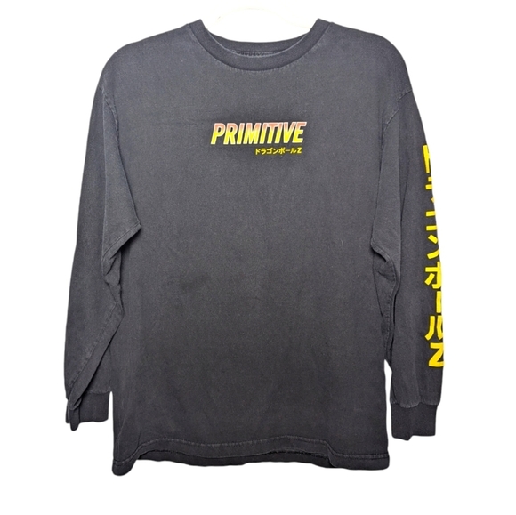 Primitive skateboarding x dragon Ball Z super sayain Goku long sleeve Tshirt M - Picture 1 of 6